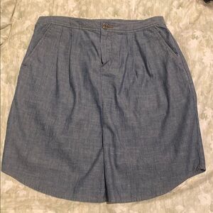 Banana Republic Light Blue Denim Skirt